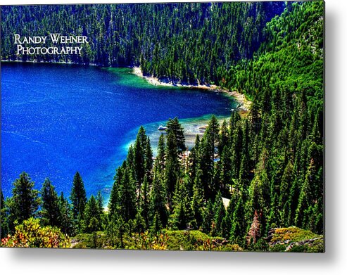 Emerald Bay Metal Print featuring the photograph Emerald Beauty by Randy Wehner