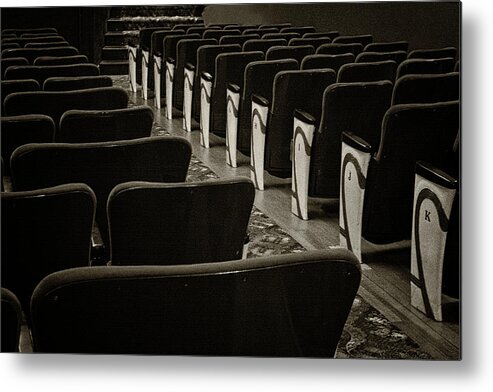 Empress Theatre Metal Print featuring the photograph Empress Theatre - 365-333 by Inge Riis McDonald