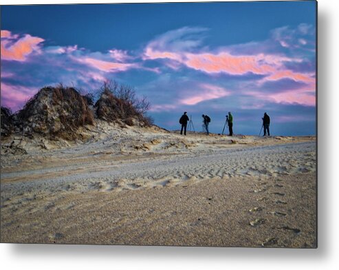 Landscapes Metal Print featuring the photograph End of Day by Donald Brown