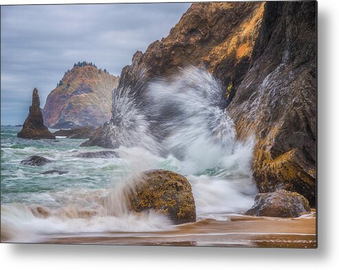 Beach Metal Print featuring the photograph End of the Road by Darren White