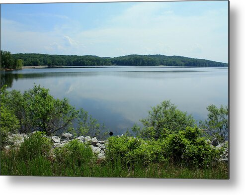 Energy Lake Metal Print featuring the photograph Energy Lake by Angela Comperry