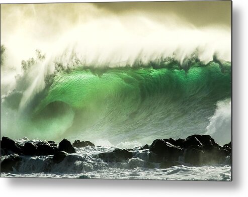 Waimea Metal Print featuring the photograph Energy by Micah Roemmling