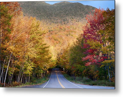 Smuggler's Notch Metal Print featuring the photograph Entrance to Vermonts Smugglers Notch by Jeff Folger