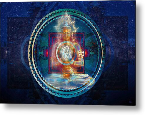 Eternal Now Metal Print featuring the digital art Eternal Now by Kenneth Armand Johnson