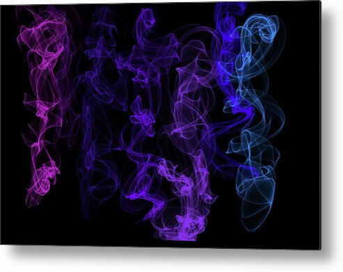  Metal Print featuring the digital art Ethereal Dance 1 by Jenny Rainbow