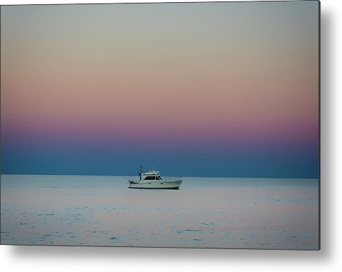 Foxy Lady Charters Metal Print featuring the photograph Evening Charter by Dan Hefle