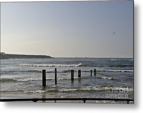 Waves Metal Print featuring the photograph Evening Seascape. by Elena Perelman