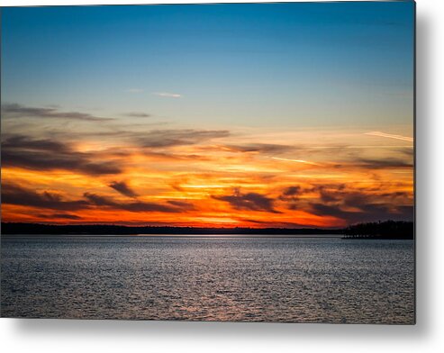 Hdr Metal Print featuring the photograph Evening Time by Doug Long