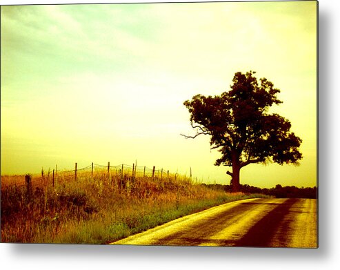 Iowa Metal Print featuring the photograph Faded Sky by Jame Hayes