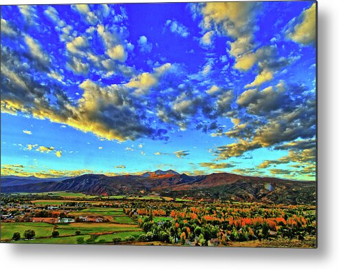 Colorado Metal Print featuring the photograph Fall Sky by Scott Mahon