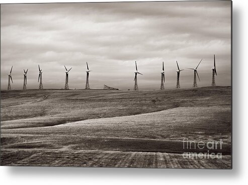 Towers Metal Print featuring the photograph Fallen from Earthly Flight by Royce Howland