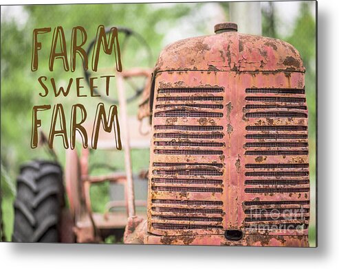 Farm Metal Print featuring the photograph Farm Sweet Farm by Edward Fielding