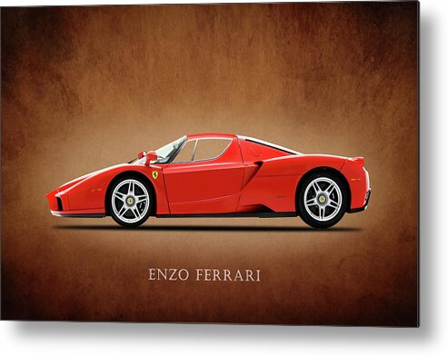 Ferrari Enzo Metal Print featuring the photograph Ferrari Enzo by Mark Rogan