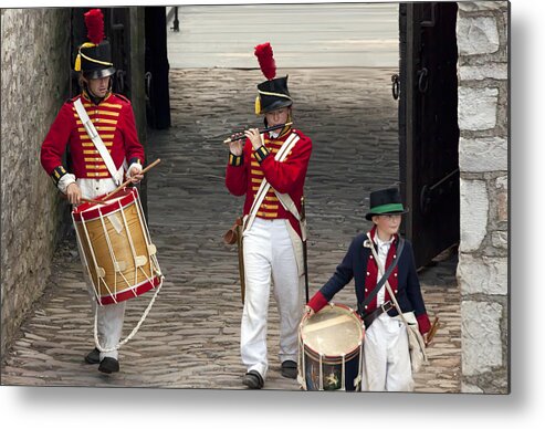 Fife And Drum Metal Print featuring the photograph Fife And Drum by Peter Chilelli