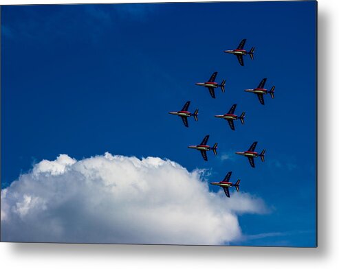 Fighter Metal Print featuring the photograph Fighter Jet by Martin Newman