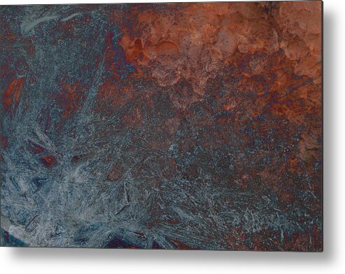 Ice Metal Print featuring the photograph Fire and Ice by Thomas Young