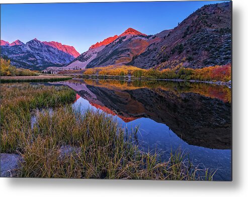 Eastern Sierra Metal Print featuring the photograph First Light by Judi Kubes