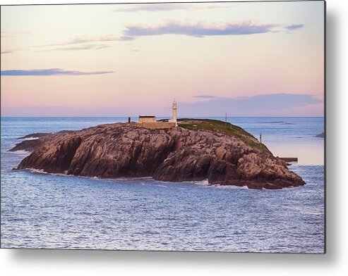 2016 Metal Print featuring the photograph Channel Head Lighthouse by Kate Hannon