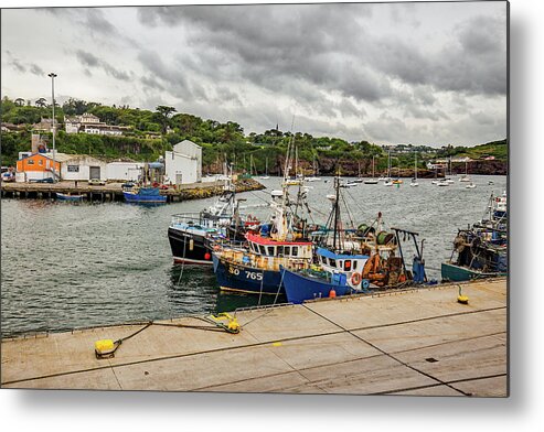 Fishing Metal Print featuring the photograph Fishing boats by Ed James