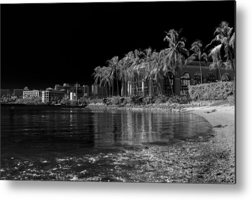 Boats Metal Print featuring the photograph Flagler Museum by Debra and Dave Vanderlaan