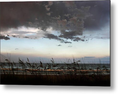 Florida Metal Print featuring the photograph Fleeing Storm by Pattie Frost