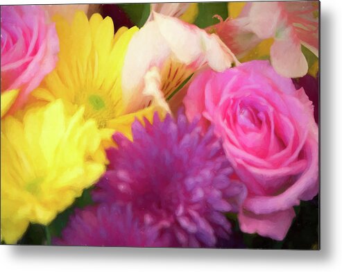 Flowers Metal Print featuring the photograph Flowers by Artful Imagery