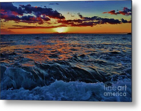 Sunset Metal Print featuring the photograph Fluid Sunset by Craig Wood