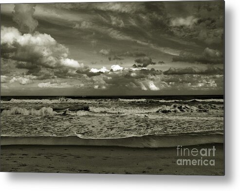 Ocean Metal Print featuring the photograph For Ever and Ever by Susanne Van Hulst