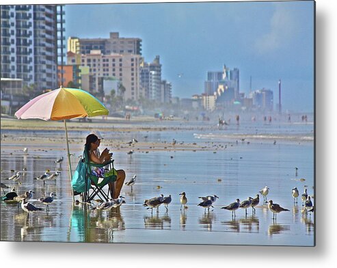 Birds Metal Print featuring the photograph For The Birds by Diana Hatcher
