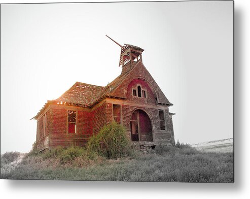 Old Metal Print featuring the photograph Forgoten by Troy Stapek