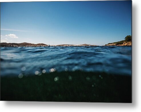 Fornells Metal Print featuring the photograph Fornells Bay by Gemma Silvestre
