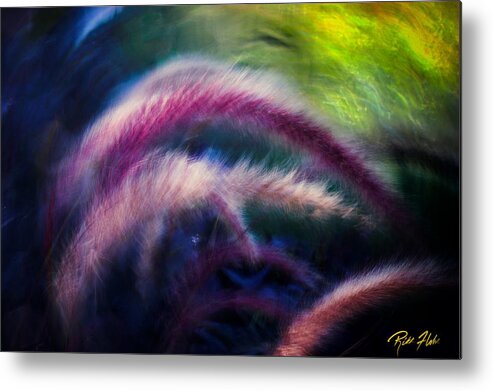 Plants Metal Print featuring the photograph Foxtails in Shadows by Rikk Flohr
