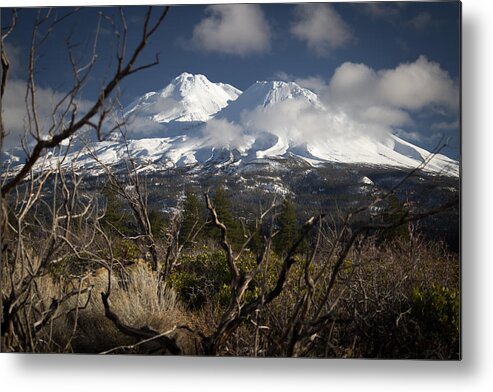Mt. Metal Print featuring the photograph Framed by Marnie Patchett