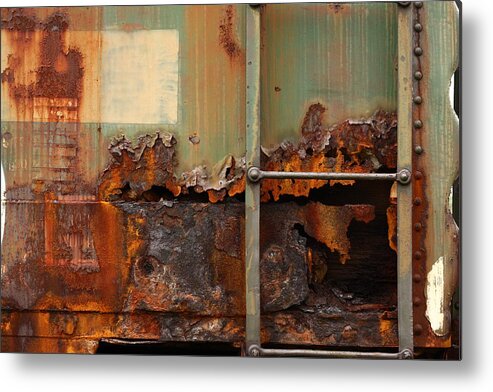 Rust Metal Print featuring the photograph From The Inside by Kreddible Trout