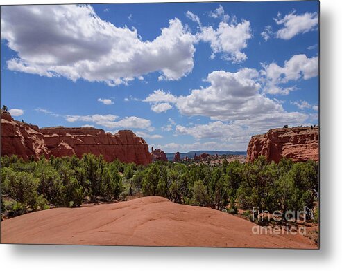 Utah 2017 Metal Print featuring the photograph From the Slickrock by Jeff Hubbard