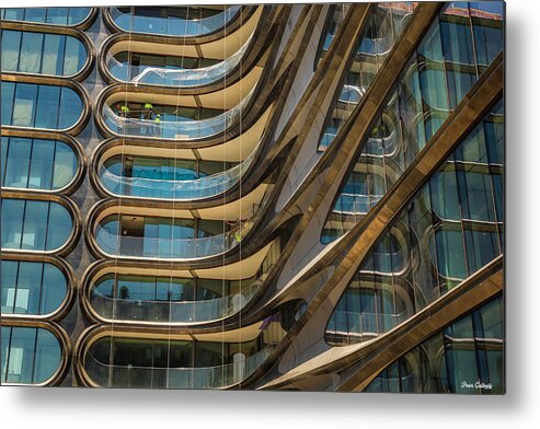 Architecture Metal Print featuring the photograph Futuristic Residence by Fran Gallogly