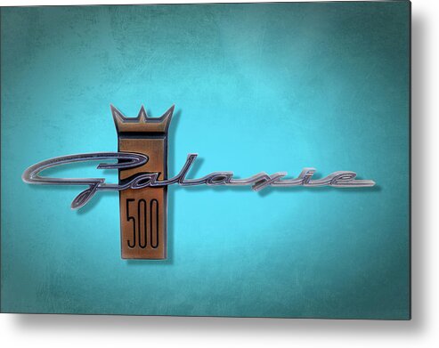 Ford Galaxie Metal Print featuring the photograph Galaxie 500 by Arttography LLC