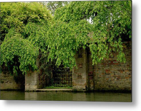 Cam Metal Print featuring the photograph Gate to Cam waters. by Elena Perelman