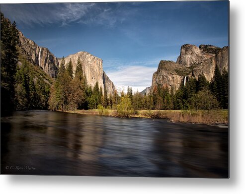 The Gates Of The Valley Metal Print featuring the photograph Gates of the Valley by C Renee Martin