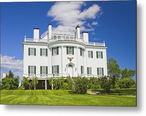 General Henry Knox Metal Print featuring the photograph General Henry Knox Estate Thomaston Maine Photo by Keith Webber Jr