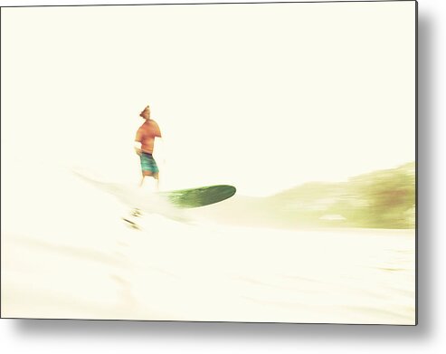 Surfing Metal Print featuring the photograph Ghost Rider by Nik West