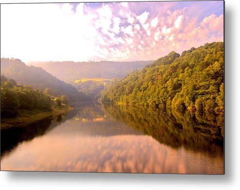 Sunset Metal Print featuring the photograph Glow by HweeYen Ong