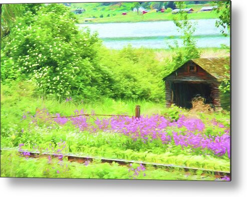 Spring Metal Print featuring the photograph Going By by Kathy Bassett