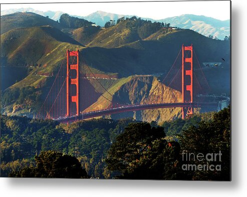 Golden Gate Bridge Metal Print featuring the photograph Golden Gate Bridge by Steven Spak