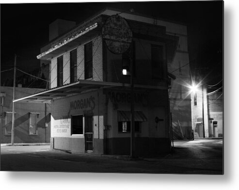 Shop Metal Print featuring the photograph Gone for the Night by Jeff Mize