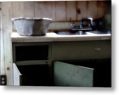 Abandoned Home Metal Print featuring the photograph Gone by Mike Eingle