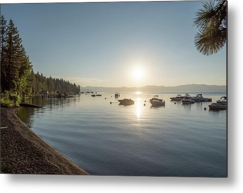 Lake Tahoe Metal Print featuring the photograph Good Morning Lake Tahoe by Doug Ash