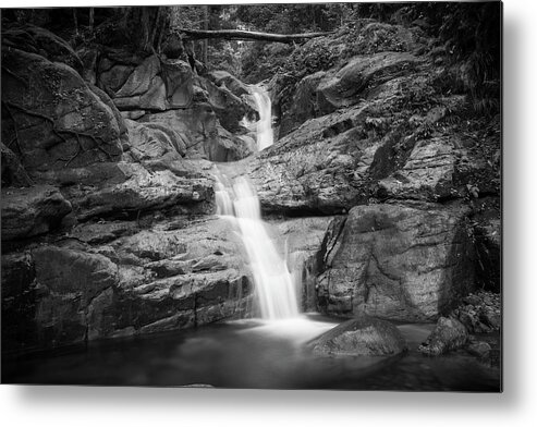 Rainforest Scenery Metal Print featuring the photograph Graceful Waterfall by Paul Chong