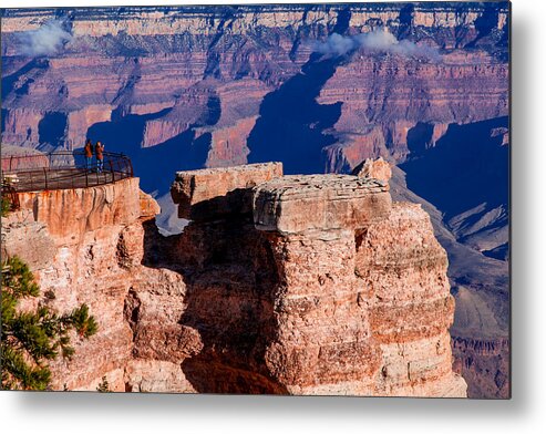 Grand Canyon National Park Metal Print featuring the photograph Grand Canyon 16 by Donna Corless