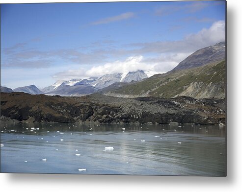 Glacier Metal Print featuring the photograph Grand Pacific Glacier by Richard J Cassato
